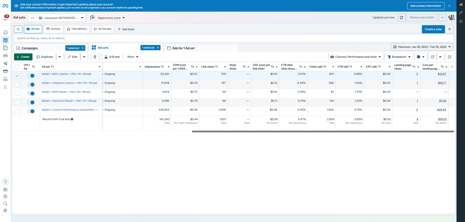 Visuel principal de campagne marketing
